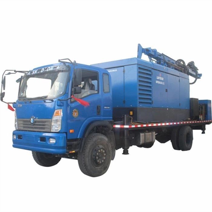 140mm - 350mm एपर्चर वाटर वेल ड्रिलिंग रिग 24T लिफ्टिंग फोर्स 350m बोर गहराई