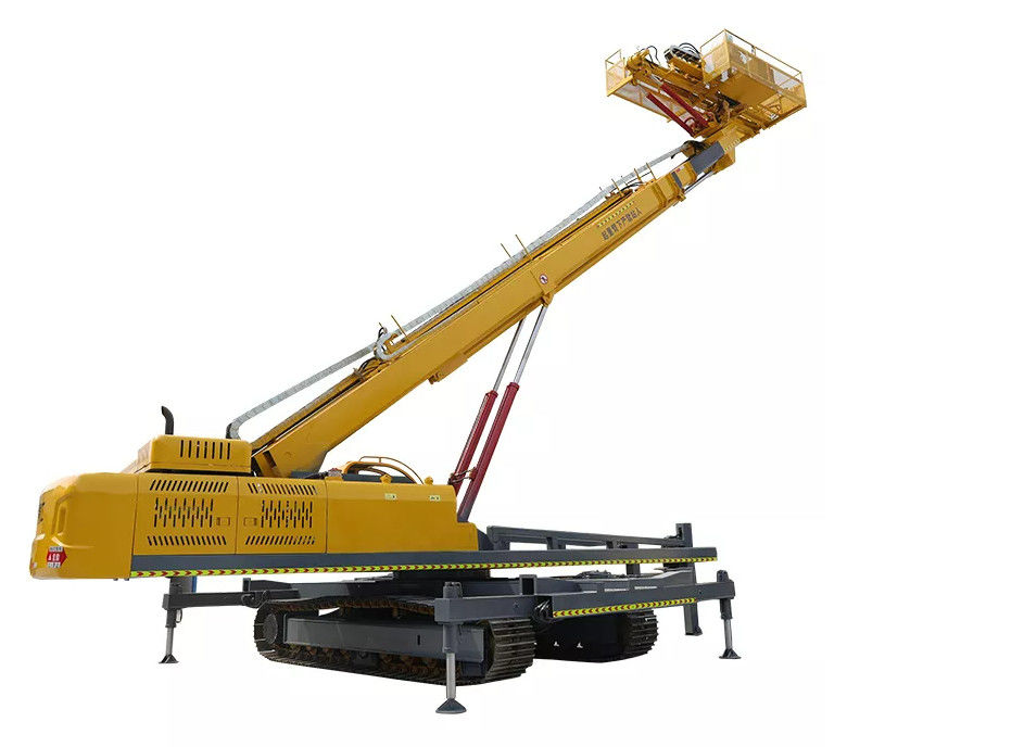 50 मीटर ड्रिल गहराई बहुउद्देश्यीय हाइड्रोलिक क्रॉलर ड्रिल मशीन 130KW ढलान सुरक्षा के लिए