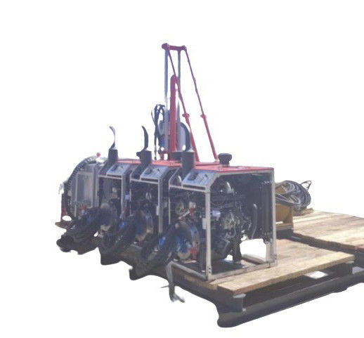 42KW कोर ड्रिलिंग रिग 0-1200rpm शीर्ष ड्राइव रोटेशन हेड और 700KGS उठाने बल के साथ छोटे हीरे कोर ड्रिलिंग रिग