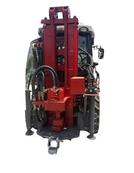 50hp बोरहोल ड्रिलिंग मशीन 5000-5500 आउटपुट टॉर्क और 25 डिग्री चढ़ाई कोण के साथ