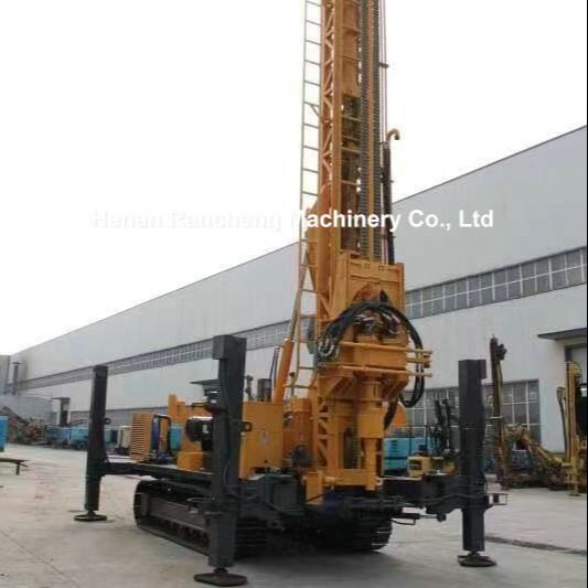 गहराई 1000 मीटर गहरे जल कुएं रिग अन्वेषण भू-तकनीकी मशीन 194KW Cummins इंजन के साथ