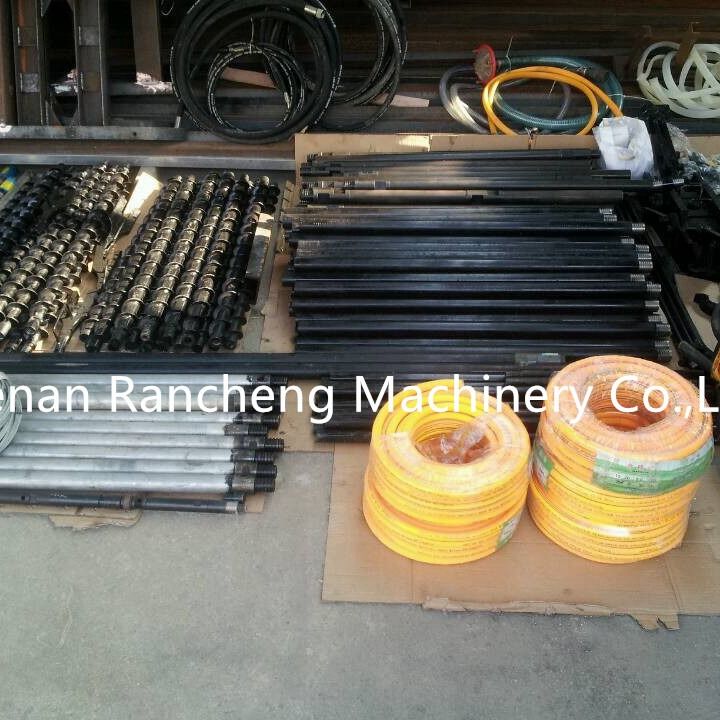 अधिकतम ड्रिल गहराई 1200 मीटर 92KW डीजल इंजन के साथ पूर्ण हाइड्रोलिक कोर ड्रिलिंग रिग