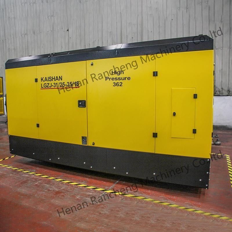 25bar 1107cfm डीजल स्क्रू एयर कंप्रेसर पानी के लिए अच्छी तरह से 400hp के साथ Yuchai