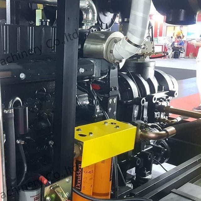 25bar 1107cfm डीजल स्क्रू एयर कंप्रेसर पानी के लिए अच्छी तरह से 400hp के साथ Yuchai