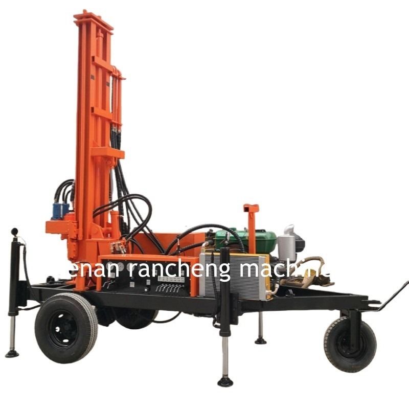 RCF150W 150m व्हील माउंट वाटर वेल बोरहोल ड्रिलिंग रिग वाटर वेल के लिए