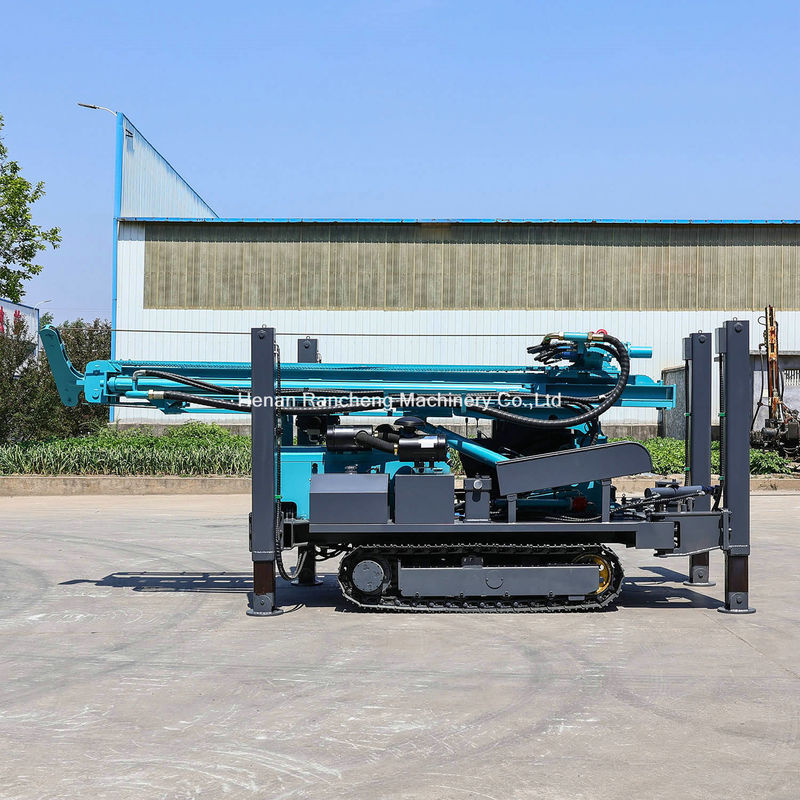 RCF280C स्टील क्रॉलर वाटर वेल ड्रिलिंग रिग मशीन 280 मीटर गहराई भूमिगत बोरहोल ड्रिलिंग रिग