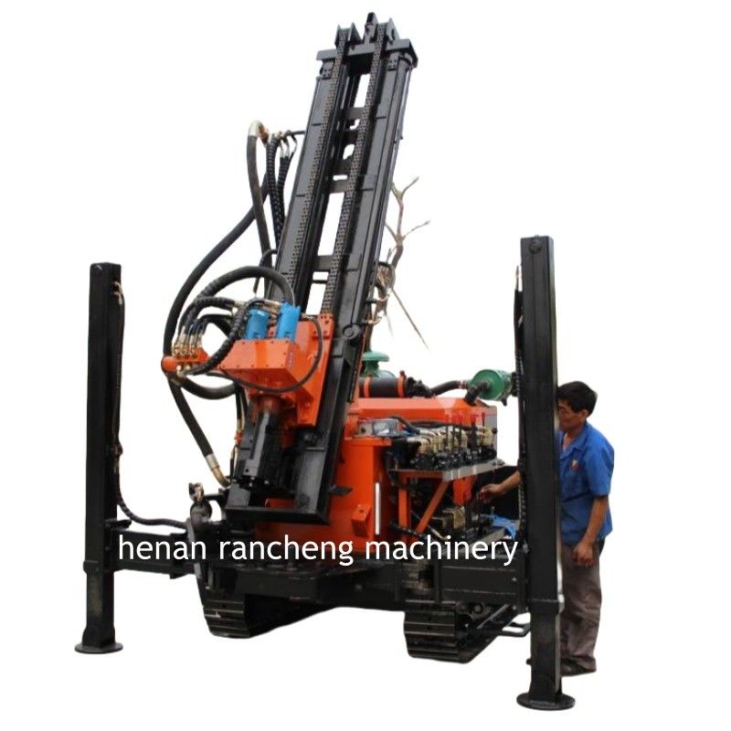 180 मीटर गहरी चट्टान RCF180C क्रॉलर चलती बहुआयामी जल कुएं ड्रिलिंग रिग स्टॉक में