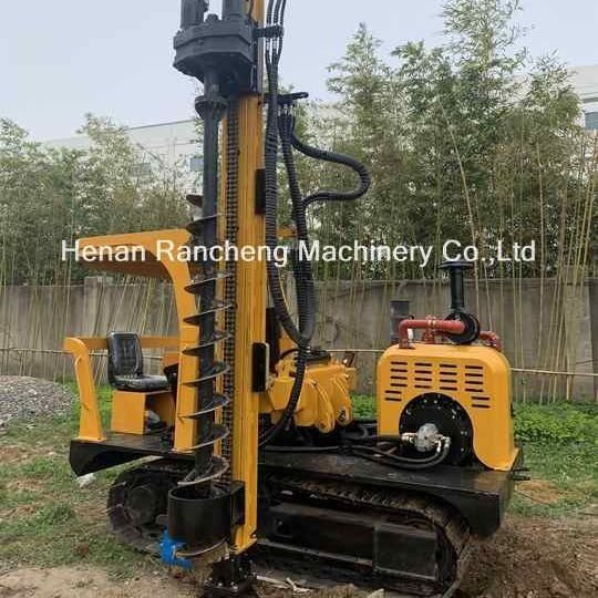 सोलर पाइल ड्राइवर RCH530D 70KW डीजल इंजन के लिए / हाइड्रोलिक सिस्टम की मिनट प्रवाह दर