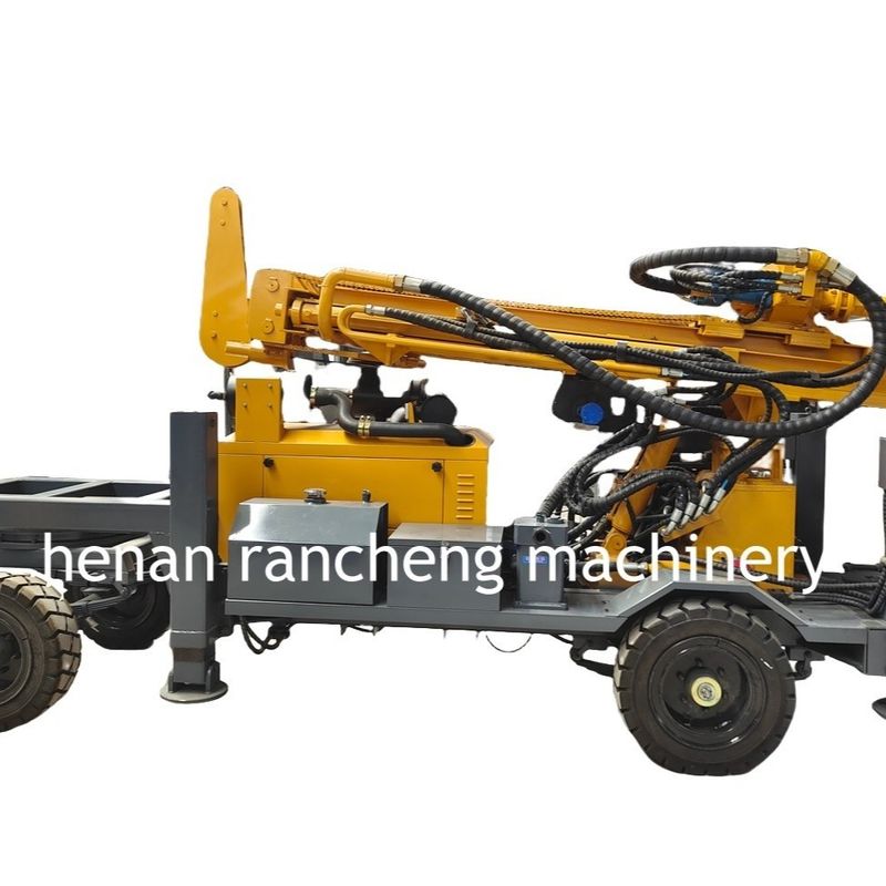 पोर्टेबल RCF220W बोरहोल ड्रिलिंग मशीन 1.4T विंच लिफ्टिंग फोर्स के साथ