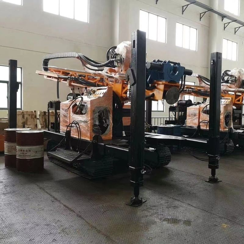 RCJ150RC हाइड्रोलिक इंजीनियर ड्रिलिंग रिग 125W इंजन पावर के लिए 8000N.M मैक्स आउटपुट टॉर्क