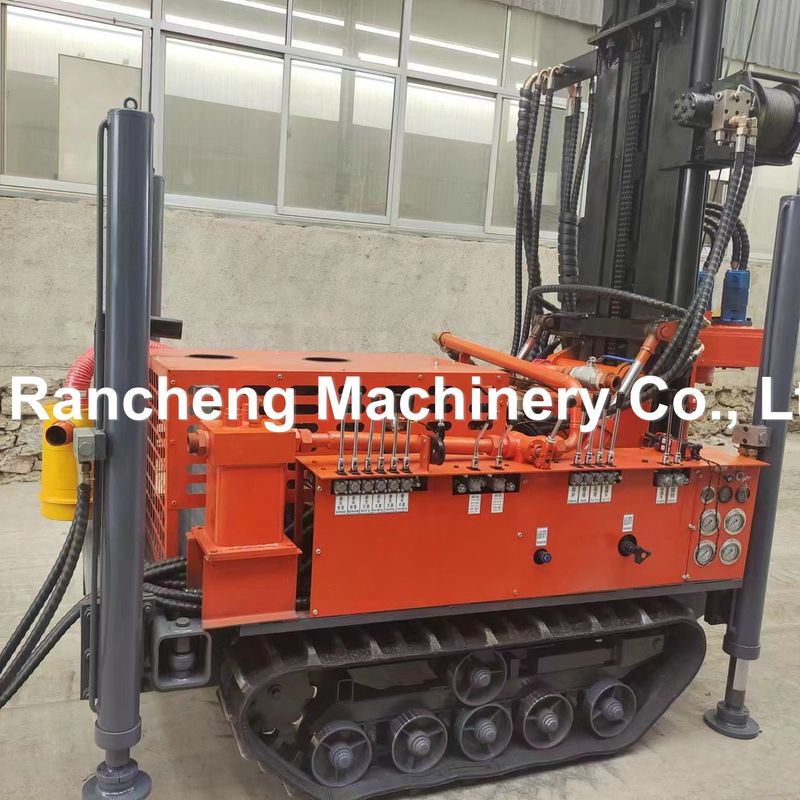 उच्च प्रदर्शन Yuchai 180m बोर गहराई RCF180S मिनी पानी कुएं ड्रिलिंग मशीन