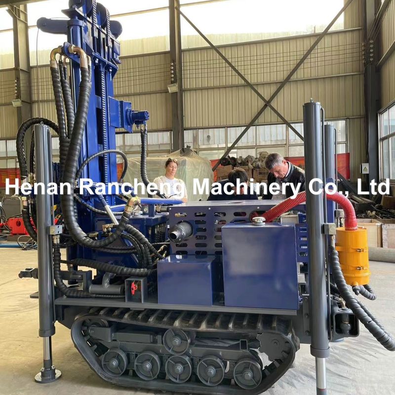 उच्च प्रदर्शन Yuchai 180m बोर गहराई RCF180S मिनी पानी कुएं ड्रिलिंग मशीन