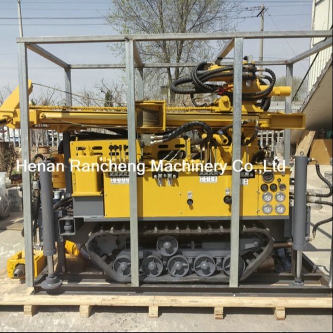 उच्च प्रदर्शन Yuchai 180m बोर गहराई RCF180S मिनी पानी कुएं ड्रिलिंग मशीन
