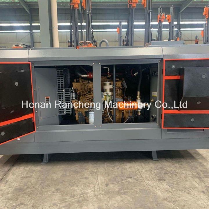 वायु क्षमता 31m3/मिन S100T वायु कंप्रेसर कार्य दबाव 25bar 309KW Xichai इंजन के साथ