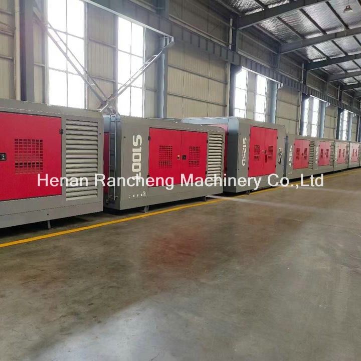 वायु क्षमता 31m3/मिन S100T वायु कंप्रेसर कार्य दबाव 25bar 309KW Xichai इंजन के साथ