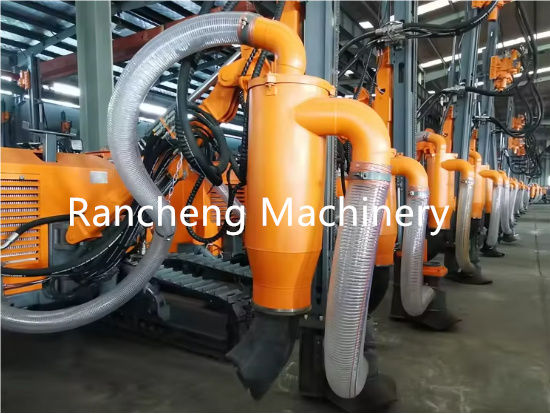 खुली खदान खनन के लिए हाइड्रोलिक सरफेस डाउन-द-होल (डीटीएच) ड्रिलिंग रिग