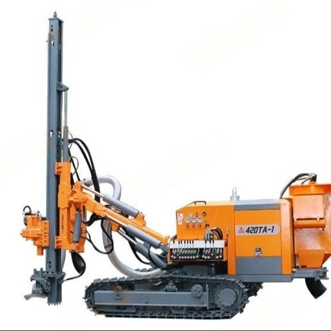 खुली खदान खनन के लिए हाइड्रोलिक सरफेस डाउन-द-होल (डीटीएच) ड्रिलिंग रिग