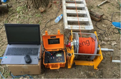 300 मीटर भूभौतिक उपकरण बोरहोल वाटर वेल लॉग टूल स्पष्ट प्रतिरोधकता मापने लॉगिंग सिस्टम