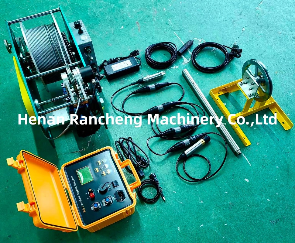 300 मीटर भूभौतिक उपकरण बोरहोल वाटर वेल लॉग टूल स्पष्ट प्रतिरोधकता मापने लॉगिंग सिस्टम