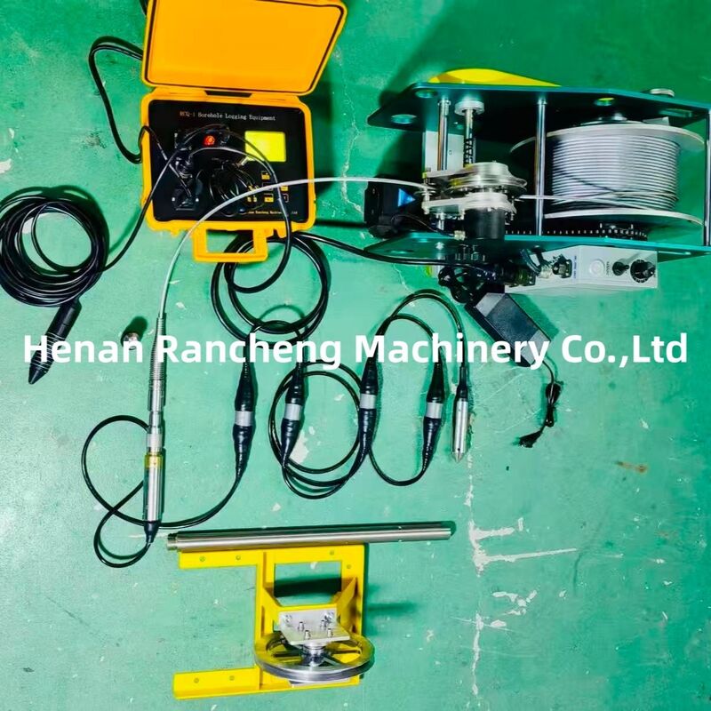 300 मीटर भूभौतिक उपकरण बोरहोल वाटर वेल लॉग टूल स्पष्ट प्रतिरोधकता मापने लॉगिंग सिस्टम