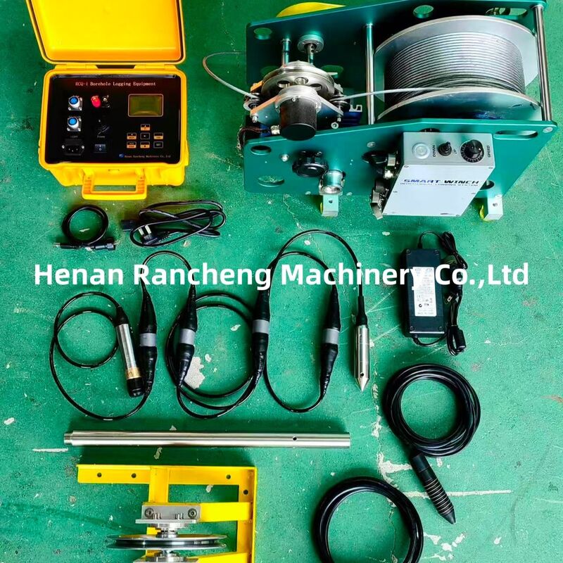 300 मीटर भूभौतिक उपकरण बोरहोल वाटर वेल लॉग टूल स्पष्ट प्रतिरोधकता मापने लॉगिंग सिस्टम