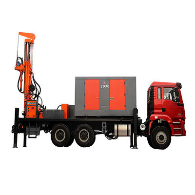 200 मीटर गहरी जल कुएं ड्रिलिंग ट्रक ले जाने वाला वाहन 6x4 266HP लोड वाहन इंजन