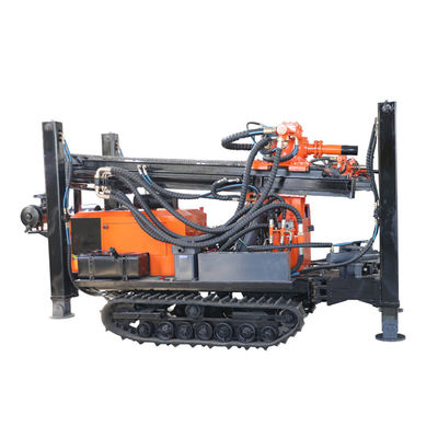 55 किलोवाट पूरी तरह से डीजल से संचालित क्रॉलर माउंटेड वाटर वेल ड्रिलिंग रिग RCF180C