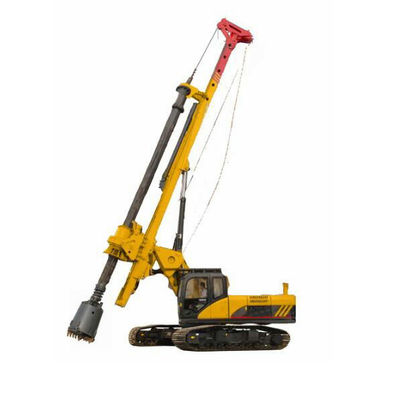 50 मीटर ड्रिलिंग गहराई कमिंस 190KW डीजल इंजन के साथ रोटरी ड्रिलिंग रिग