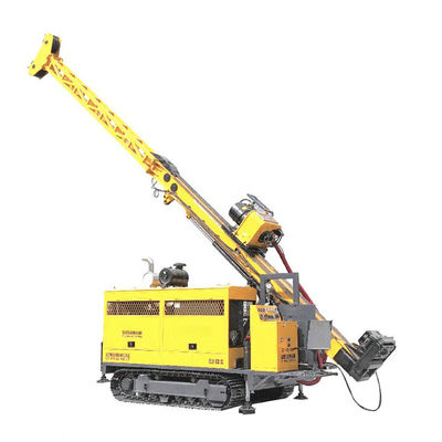 680m - 1500m गहराई कोर ड्रिलिंग रिग 195HP डीजल इंजन क्रॉलर माउंट ड्रिलिंग मशीन