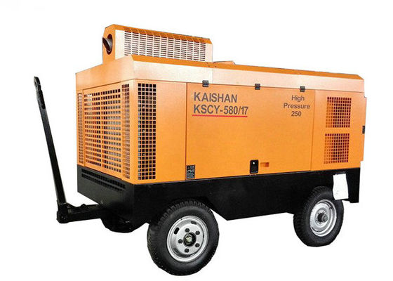 20 - 17 बार दबाव ड्रिलिंग एयर कंप्रेसर 194KW 18 - 19m3 / मिन क्षमता