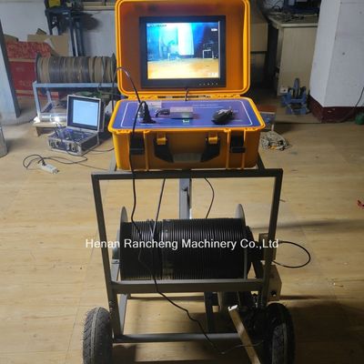 360 डिग्री घूर्णन जांच कुएं छेद कैमरा 300 मीटर गहराई छेद कैमरा के साथ के लिए इंजीनियरिंग हाइड्रोजियोलॉजी