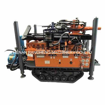 बोरहोल ड्रिलिंग के लिए 77.3KW यूचाई इंजन के साथ शक्तिशाली 180 मीटर मिनी क्रॉलर वाटर वेल ड्रिलिंग रिग