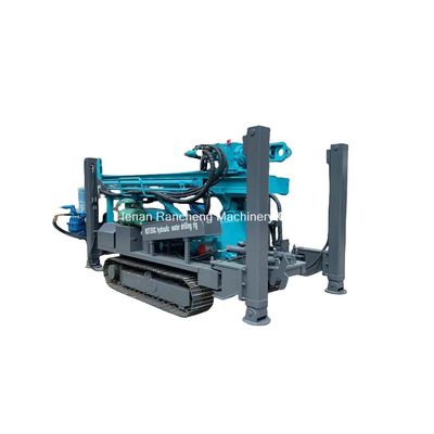 दक्षता एवं विश्वसनीयता गहराई 350 मीटर क्रॉलर माउंट वाटर वेल ड्रिलिंग मशीन 91 किलोवाट युचाई इंजन के साथ