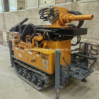 150 मीटर गहराई हाइड्रोलिक जल कुएं ड्रिलिंग मशीन 90-300 मिमी व्यास के साथ 12T उठाने बल