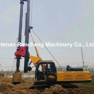 RCQ530 हाइड्रोलिक रोटरी ड्रिलिंग रिग 30 मीटर बोरहोल रॉक ड्रिलिंग रोटरी मशीन