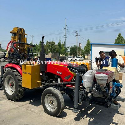 200/260 मीटर गहराई पवन ड्रिल मशीन पोर्टेबल ट्रैक्टर माउंट ड्रिल मशीन