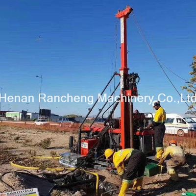 उन्नत हाइड्रोलिक क्रॉलर कोर ड्रिलिंग रिग 74KW कमिंस द्वारा संचालित