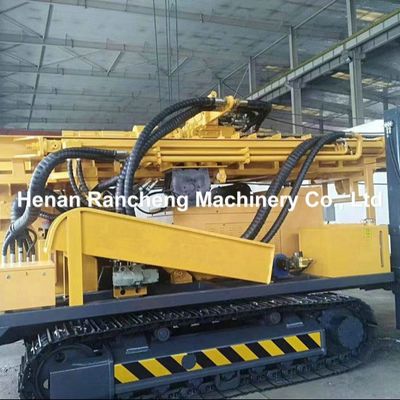 रॉक ड्रिलिंग के लिए 800 मीटर हाइड्रोलिक क्रॉलर ब्लास्ट बोरहोल खनन मशीन