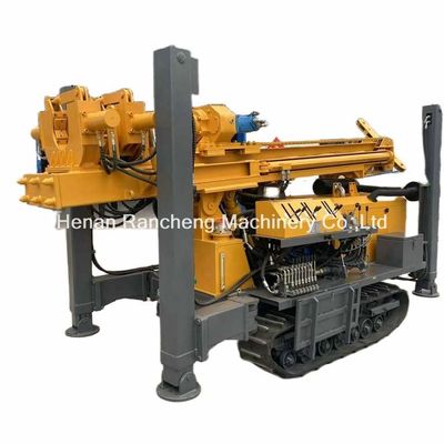 यूरोपीय हाइड्रोलिक लेग 55KW डीजल इंजन क्रॉलर ड्रिलिंग वाटर वेल ड्रिलिंग रिग