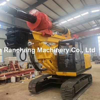 RCQ515M मिनी पाइल ड्रिलिंग रिग ड्रिलिंग गहराई 15m हाइड्रोलिक छोटे रोटरी ड्रिलिंग मशीन