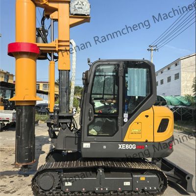 हाइड्रोलिक कॉम्पैक्ट मिनी रोटरी पाइल ड्रिलिंग रिग छोटे पैमाने पर ड्रिलिंग ऑपरेशन के लिए