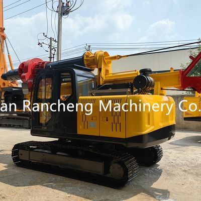 RCQ515M 45KN.M पावर हेड टॉर्क हाइड्रोलिक छोटी रोटरी ड्रिलिंग मशीन
