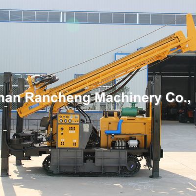 RCF350C 350m DTH गहरी बोरहोल वायवीय जल कुआं ड्रिलिंग रिग मशीन