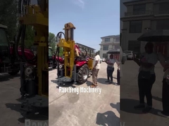 RCF200WT हाइड्रोलिक ट्रैक्टर घुड़सवार पानी ड्रिलिंग मशीन